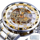 WINNER GMT838-2 Automatik Herren Skelettuhr Glas