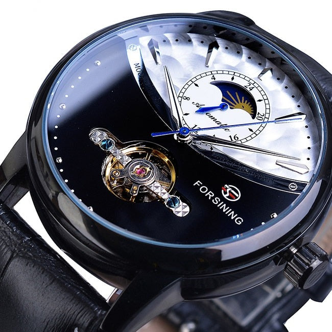Forsining GMT1150-5 Automatik Herrenuhr 3BAR Glas