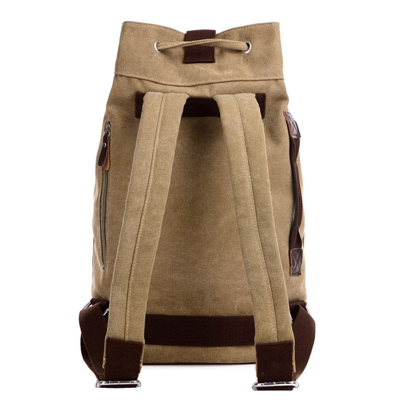 Canvas Männer Rucksack
