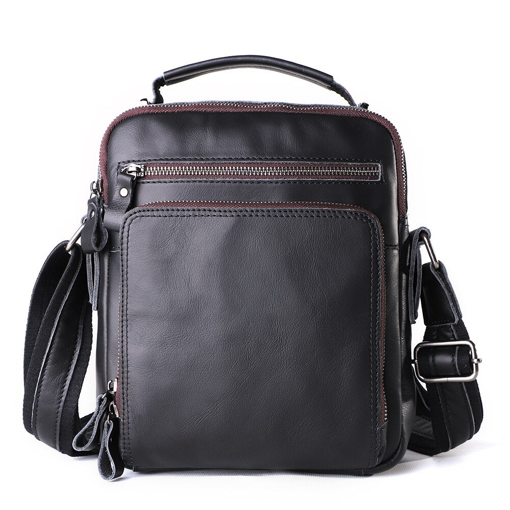 JOYIR Herren Leder Umhänge-Schultertasche