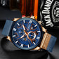 CURREN CR-8346 Analog Herren Chronograph 3ATM
