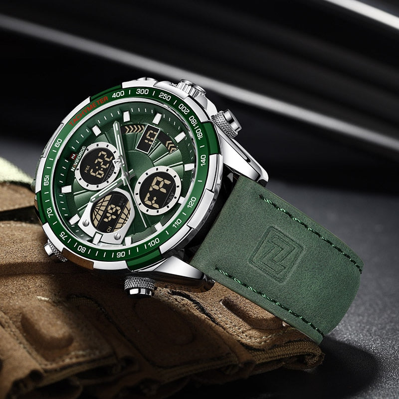 NAVIFORCE NF9197L Herren Militärchronograph 3BAR