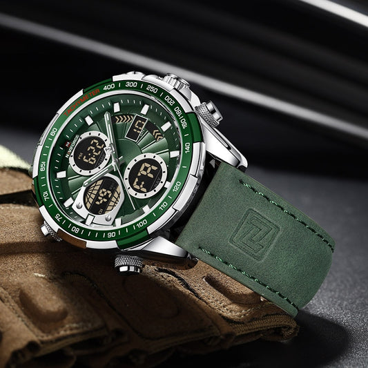 NAVIFORCE NF9197L Herren Militärchronograph 3BAR