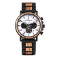 BOBO BIRD Holz Chronograph 3ATM Hardlex