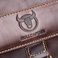 BULLCAPTAIN Business Herren Schultertasche aus echtem Rindsleder
