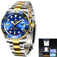 LIGE LG6801 Automatik Herrenuhr 10BAR Saphir Glas