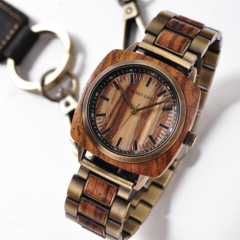 BOBO BIRD Holz Uhr Hardlex
