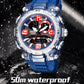 SMAEL SL-1921 Herren Sport-Chronograph 5ATM Dualanzeige