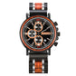 BOBO BIRD Holz Chronograph 3ATM Hardlex