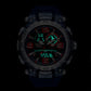 SMAEL SL-1921 Herren Sport-Chronograph 5ATM Dualanzeige