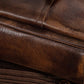le'aokuu Herren Umhänge-Schultertasche Echtleder