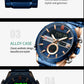CURREN 8384 Herren Chronograph 3ATM Hardlex