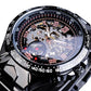 WINNER GMT886-1 Automatik Herren Skelettuhr Hardlex