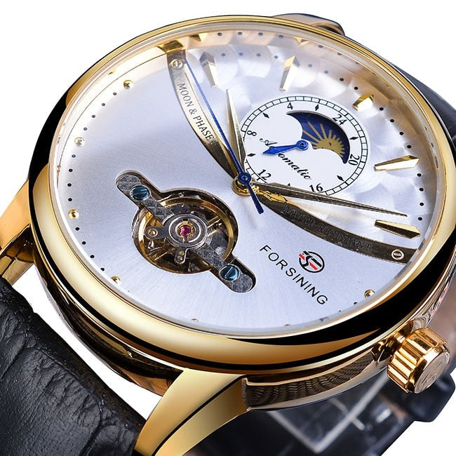 Forsining GMT1150-5 Automatik Herrenuhr 3BAR Glas