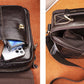 le'aokuu Herren Umhänge-Schultertasche Echtleder