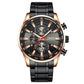 CURREN 8351 Designer Herren Chronograph 3ATM Hardlex