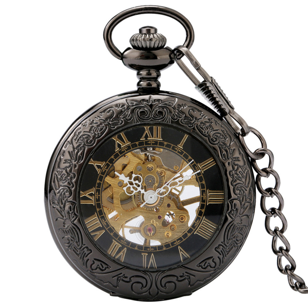Skelett Automatik Taschenuhr