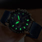 LIGE 9821 Herren Chronograph 3ATM Hardlex