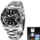 LIGE LG6801 Automatik Herrenuhr 10BAR Saphir Glas