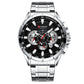 CURREN 8363 Designer Herren Chronograph 3ATM Hardlex