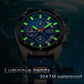 LIGE 8908 Herren Chronograph 3ATM Hardlex
