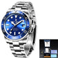 LIGE LG6801 Automatik Herrenuhr 10BAR Saphir Glas