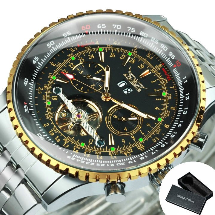 JARAGAR 030G Herren Automatik Tourbillon