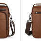JOYIR Leder Herren Umhänge-Schultertasche