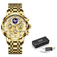 LIGE 8942 Herren Business Chronograph 5ATM