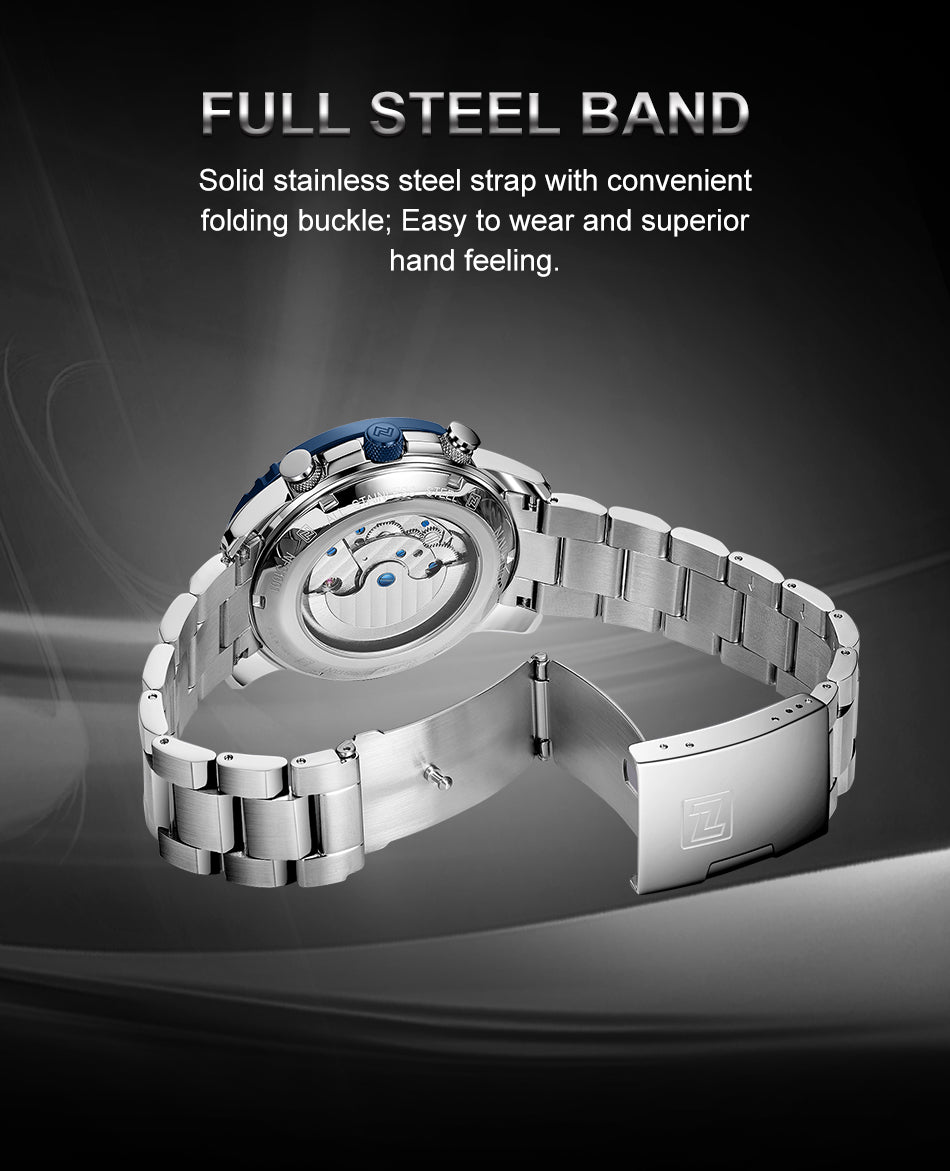 NAVIFORCE NFS1001 Herren Automatik Uhr 100M Wasserdicht