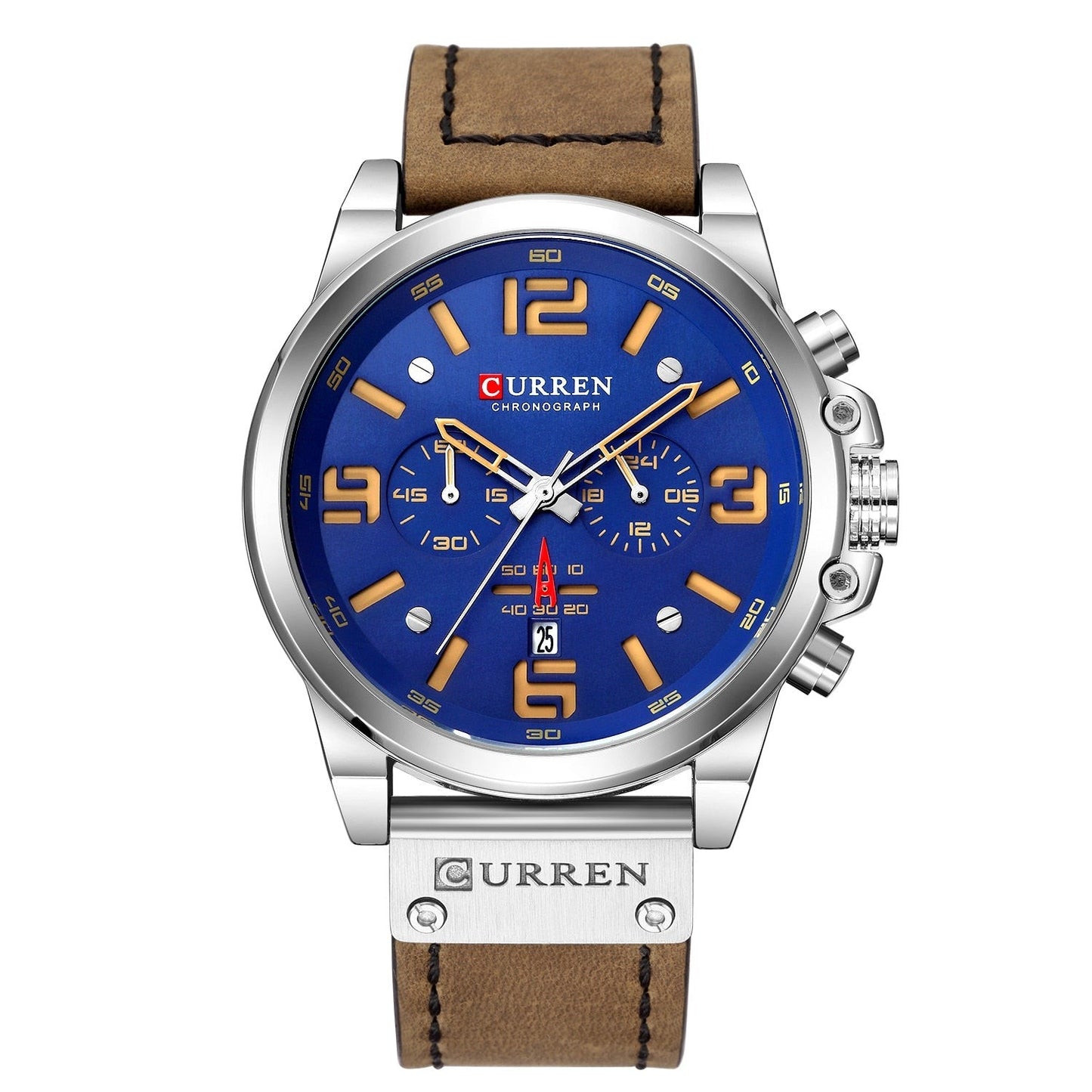 CURREN CUR 8314 Herren Chronograph 3ATM Hardlex