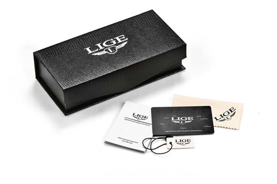LIGE 8942 Herren Business Chronograph 5ATM