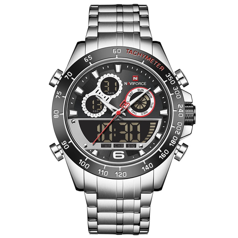 NAVIFORCE NF9188 Herren Sport-Chronograph 3BAR