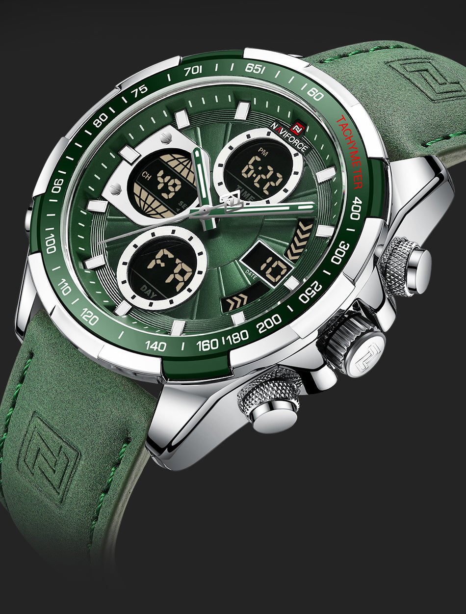 NAVIFORCE NF9197L Herren Militärchronograph 3BAR