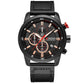 CURREN 8291 Herren Chronograph 3ATM Hardlex