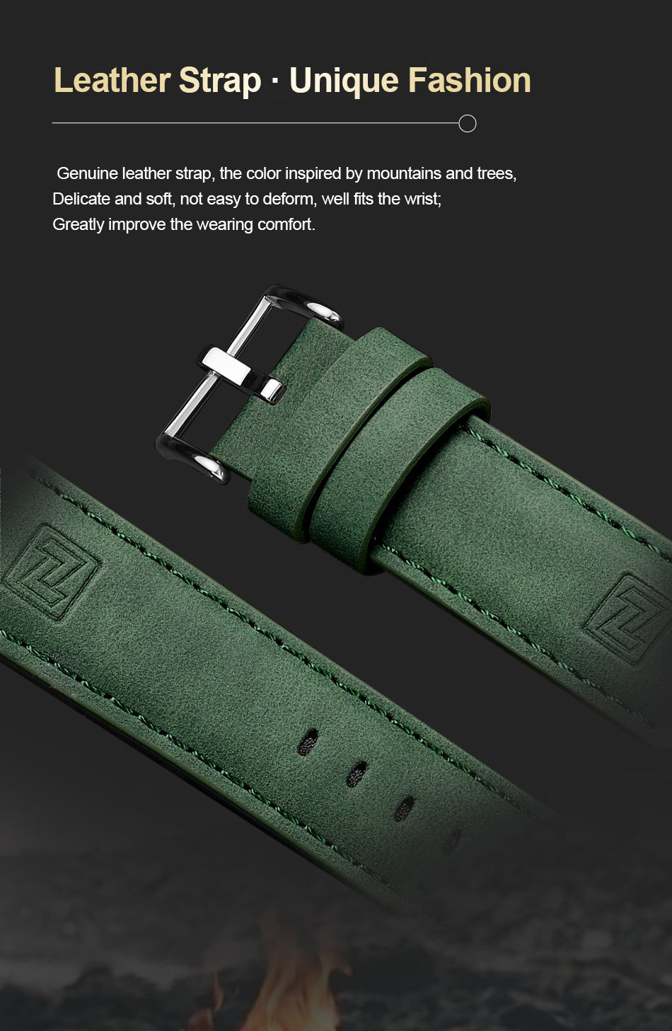 NAVIFORCE NF9197L Herren Militärchronograph 3BAR