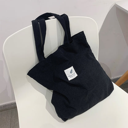 Buylor Damen Cord Schultertasche