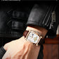 LIGE 8949 Luxus Herren Automatik Uhr 3BAR Hardlex