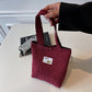 Buylor Damen Cord Schultertasche