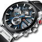 CURREN CR-8346 Analog Herren Chronograph 3ATM