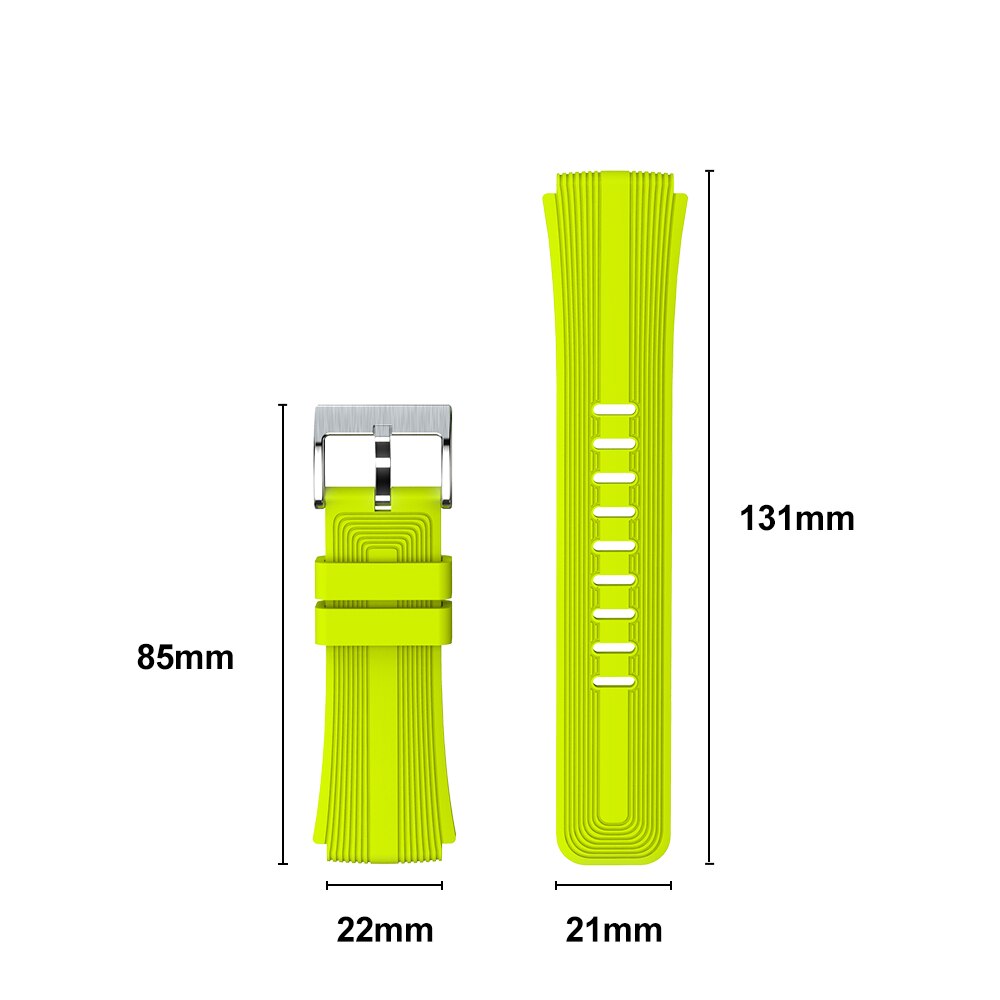 Universal Silikon Uhrenband für Lokmat Uhren