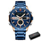 CURREN 8384 Herren Chronograph 3ATM Hardlex