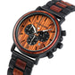 BOBO BIRD Holz Chronograph 3ATM Hardlex