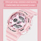 LIGE 8939 Damen Sport Digitaluhr 5ATM Hardlex
