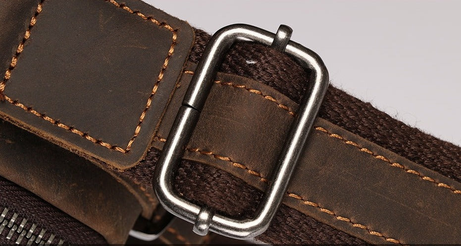 JOYIR Herren Leder Umhänge-Schultertasche