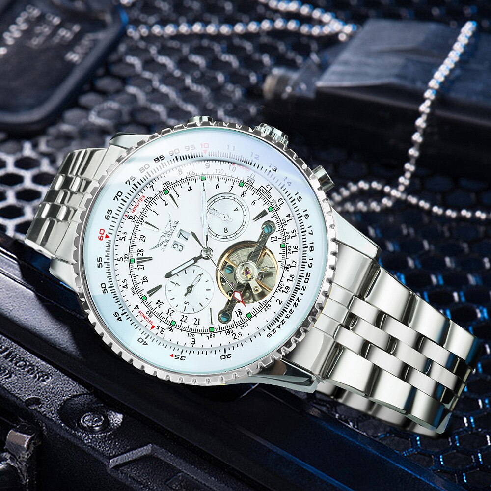 JARAGAR 030G Herren Automatik Tourbillon