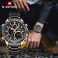 NAVIFORCE NF9182 Herren Militär Chronograph 3BAR