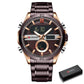 CURREN 8384 Herren Chronograph 3ATM Hardlex