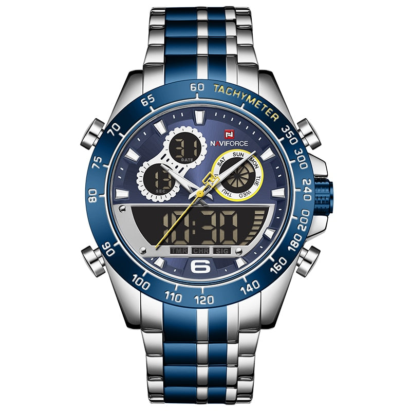 NAVIFORCE NF9188 Herren Sport-Chronograph 3BAR
