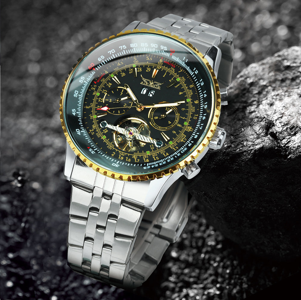JARAGAR 030G Herren Automatik Tourbillon